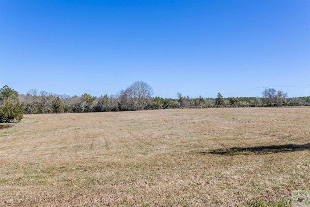 view of nature featuring a rural view