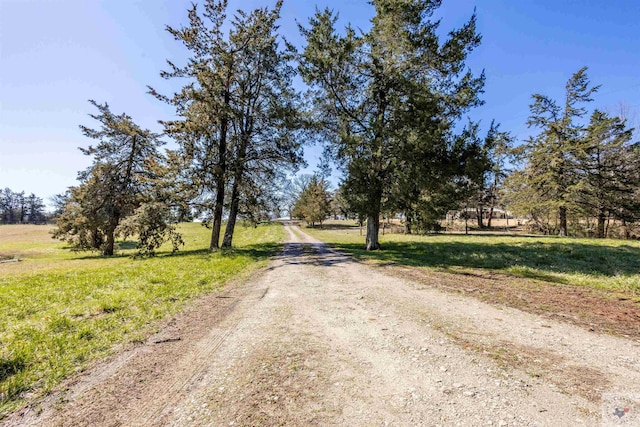 view of road