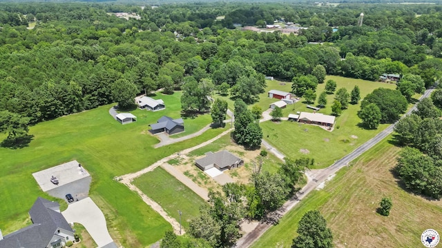 206 Spencer St, Maud, TX 75567 - bird's eye view of a forest