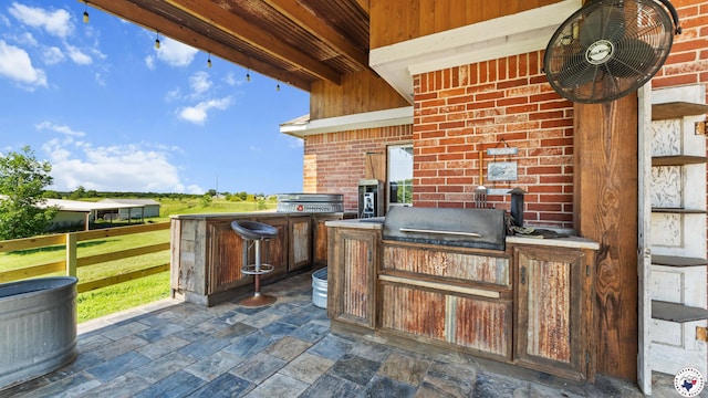 1142 Oakridge Dr, Texarkana, TX 75503 - view of patio featuring area for grilling
