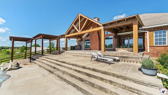 1142 Oakridge Dr, Texarkana, TX 75503 - view of patio