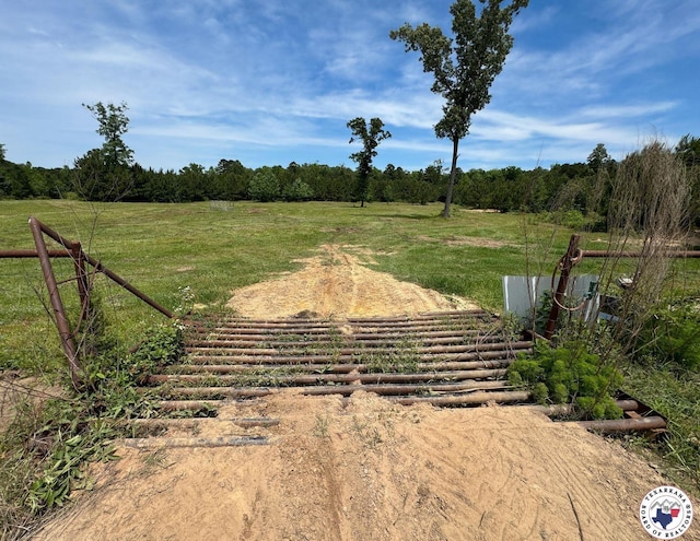 25 County Road 1905, Linden, TX 75563 - view of yard with a view of countryside