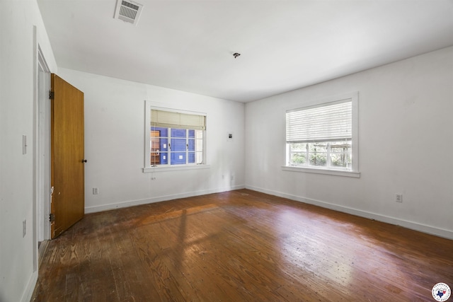 6008 E 9th St, Texarkana, AR 71854 - unfurnished room featuring wood finished floors and fire sprinkler in ceiling