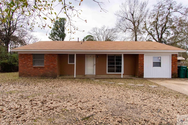 view of ranch-style house