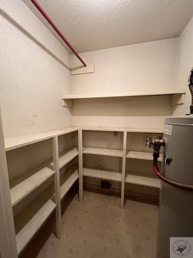 storage with water heater