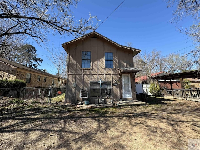 view of rear view of house