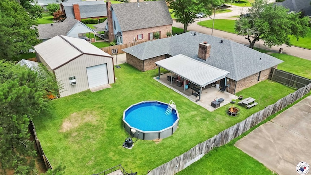 509 Brown Dr, Wake Village, TX 75501 - aerial view of property and surrounding area