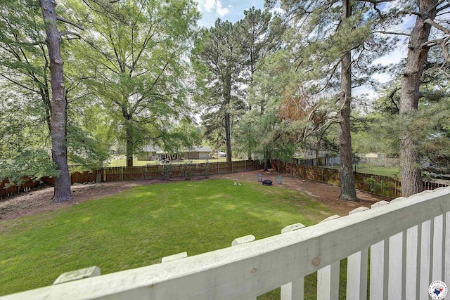 3009 Crestridge Dr, Texarkana, TX 75503 - view of yard with a fenced backyard
