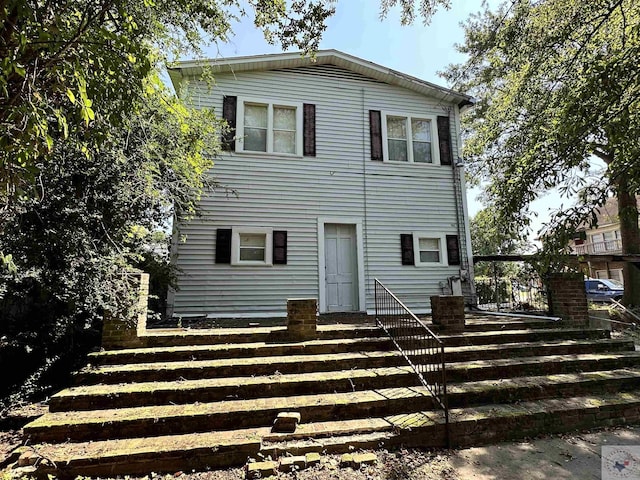 view of rear view of house