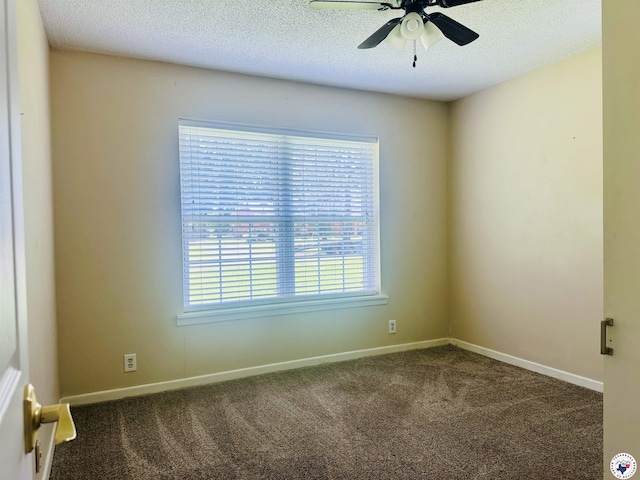 5 Arnold Dr, Texarkana, AR 71854 - carpeted empty room featuring ceiling fan and a textured ceiling