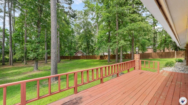 2 Spring Valley Ln, Texarkana, AR 71854 - view of wooden terrace