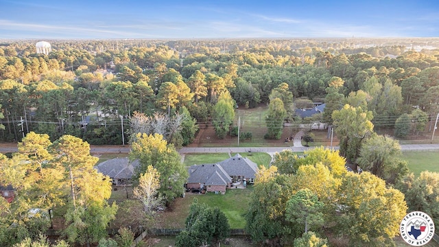 6404 N Park Rd, Texarkana, TX 75503 - drone / aerial view with a view of trees