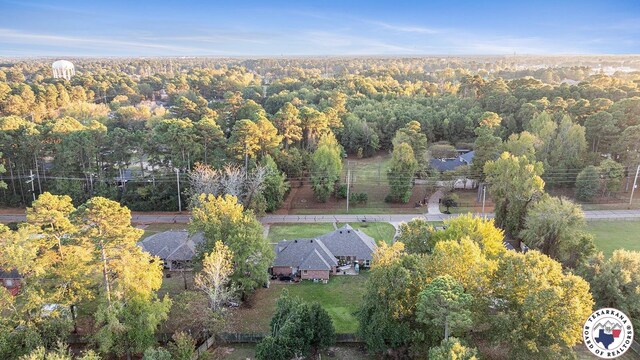 6404 N Park Rd, Texarkana, TX 75503 - drone / aerial view with a view of trees