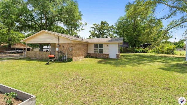 4133 Minden Ave, Texarkana, AR 71854 - back of house featuring brick siding