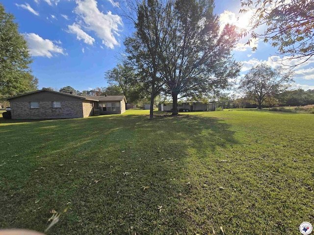 123 Texas Ln, New Boston, TX 75570 - view of green lawn