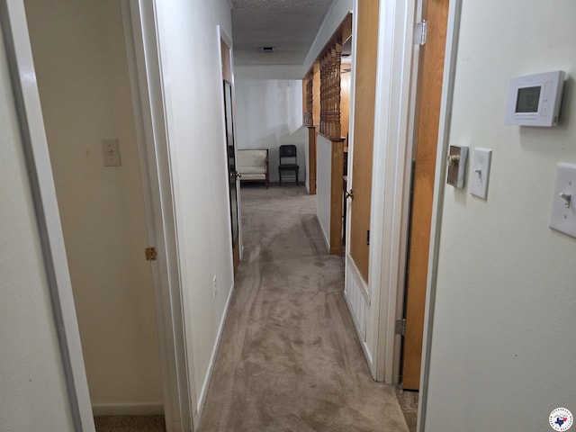 123 Texas Ln, New Boston, TX 75570 - hallway with light colored carpet and baseboards
