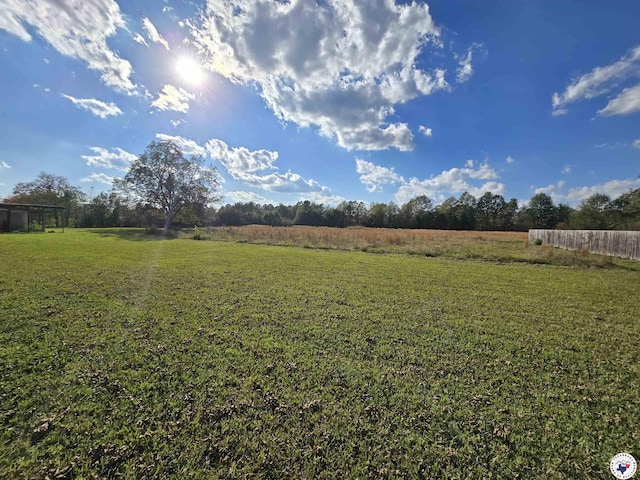 123 Texas Ln, New Boston, TX 75570 - view of yard featuring a view of rural / pastoral area