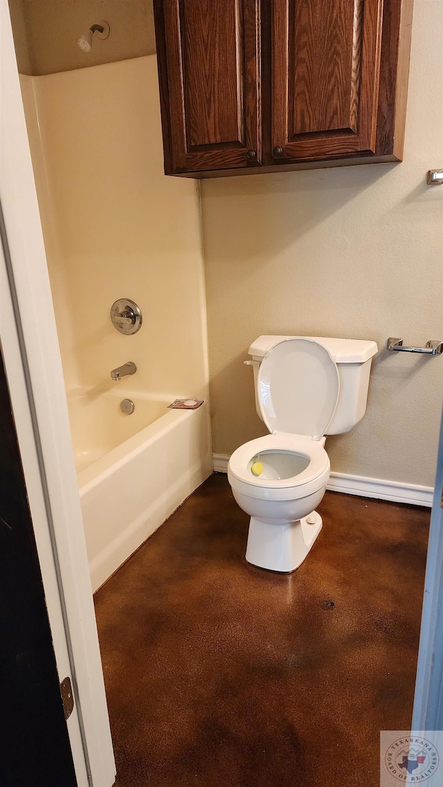 bathroom featuring toilet