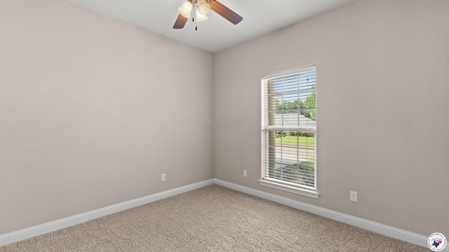 5005 Hidden Acres Dr, Texarkana, TX 75503 - empty room with carpet flooring and ceiling fan