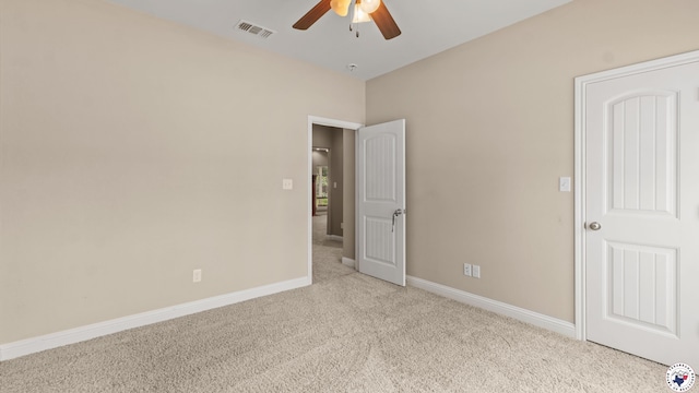 5005 Hidden Acres Dr, Texarkana, TX 75503 - unfurnished bedroom with carpet flooring and ceiling fan