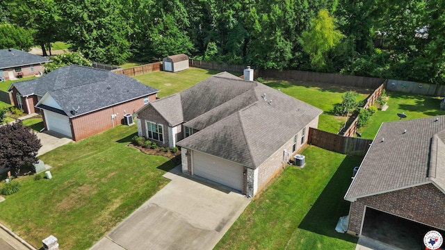 5005 Hidden Acres Dr, Texarkana, TX 75503 - aerial view of property and surrounding area