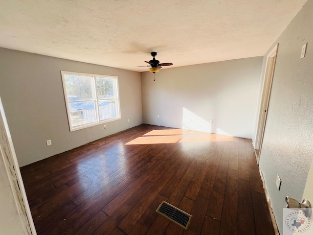 6379 Mc 10, Fouke, AR 71837 - unfurnished room featuring hardwood / wood-style floors and ceiling fan