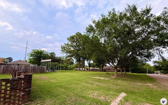 5500 Pleasant Grove Rd, Texarkana, TX 75503 - view of yard