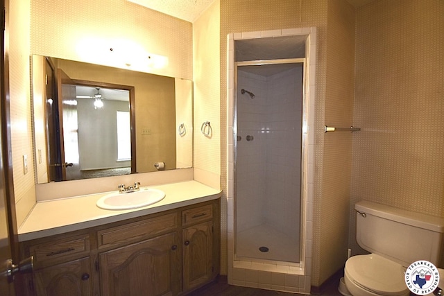 1104A E 23rd St, Texarkana, AR 71854 - full bath with vanity and a stall shower