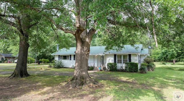 6504 Scott Wright Rd, Texarkana, TX 75503 - single story home with metal roof and a front yard