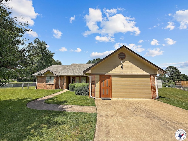 307 Kimball Cir, Wake Village, TX 75501 - ranch-style house featuring brick siding, driveway, and an attached garage