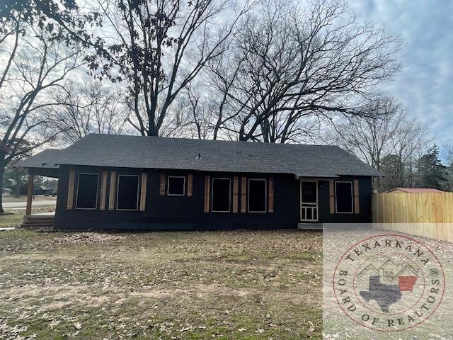 view of ranch-style home