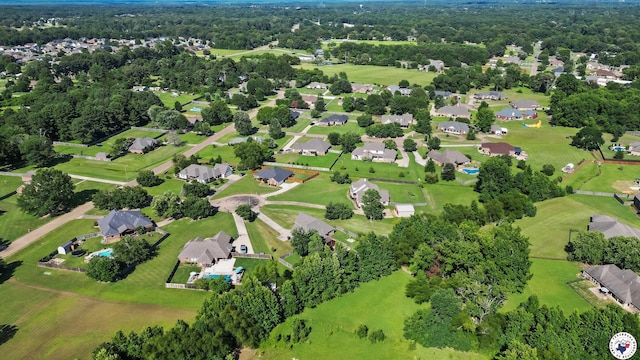 6 Stonewall Cir, Texarkana, TX 75503 - aerial perspective of suburban area