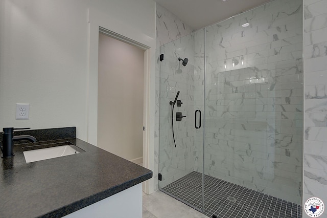 101 Ranch Rd, Texarkana, TX 75503 - full bath featuring vanity and a stall shower