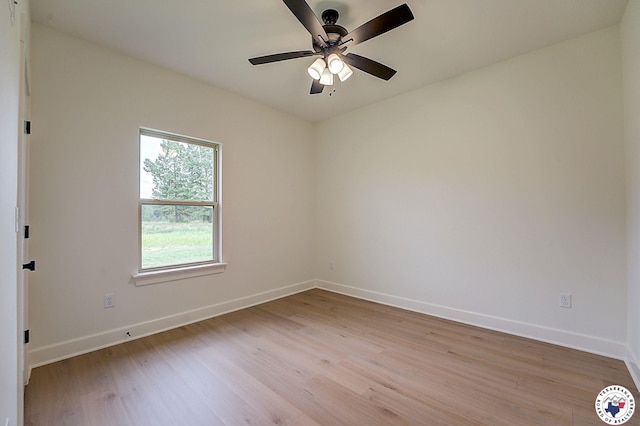 101 Ranch Rd, Texarkana, TX 75503 - unfurnished room with light wood-type flooring and baseboards