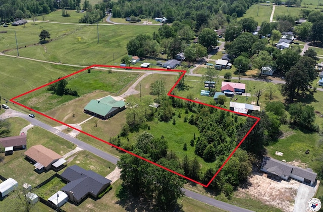 drone / aerial view