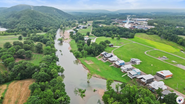 154 Serenity Loop, Glenwood, AR 71943 - bird's eye view of a water and mountain view