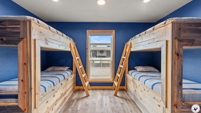 154 Serenity Loop, Glenwood, AR 71943 - bedroom featuring wood finished floors, recessed lighting, and baseboards