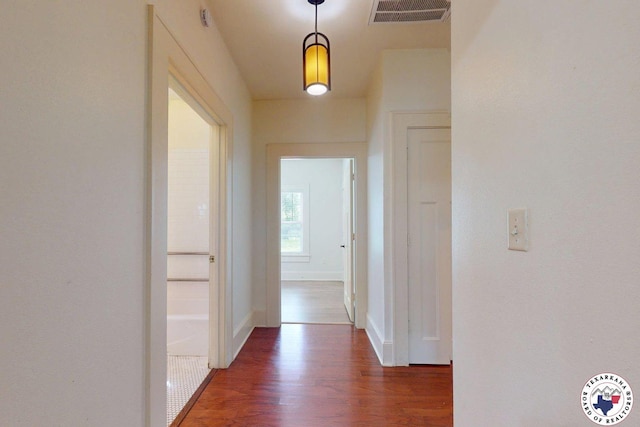2124 Stevenson St, Texarkana, TX 75501 - hall with wood finished floors and baseboards