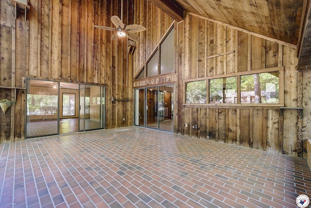 interior space with a healthy amount of sunlight