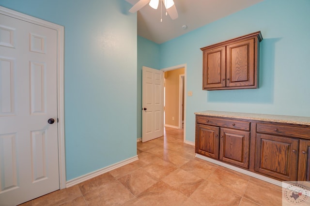 interior space with baseboards