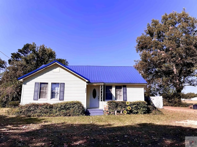 view of ranch-style house