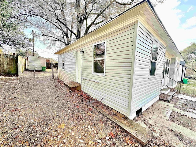 view of property exterior