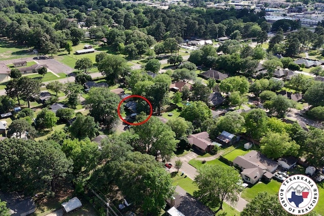 5 Sidney Dr, Texarkana, TX 75503 - aerial perspective of suburban area