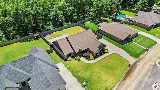 6917 Woodmere Ct, Texarkana, TX 75503 - aerial perspective of suburban area