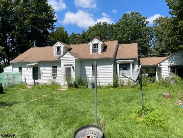 exterior space featuring a yard