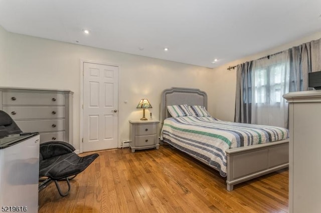 740 Mountain Ave, Bridgewater Twp, NJ 08805 - bedroom with light wood finished floors