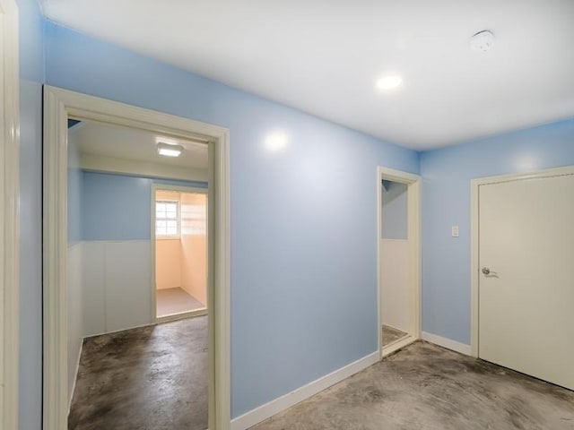 201 Lows Hollow Rd, Lopatcong Twp, NJ 08886 - hall with concrete floors