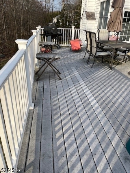 view of deck