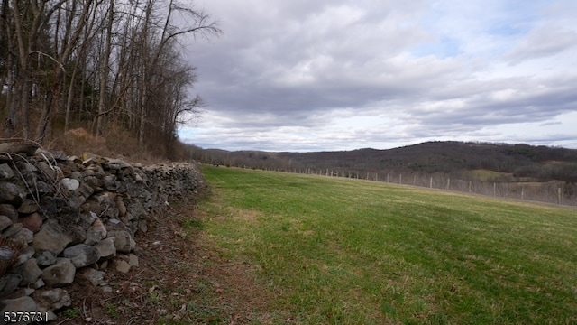 view of mountain view