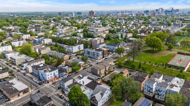 view of aerial view